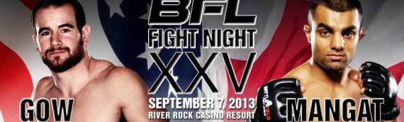 BFL25 Official Weigh-in results