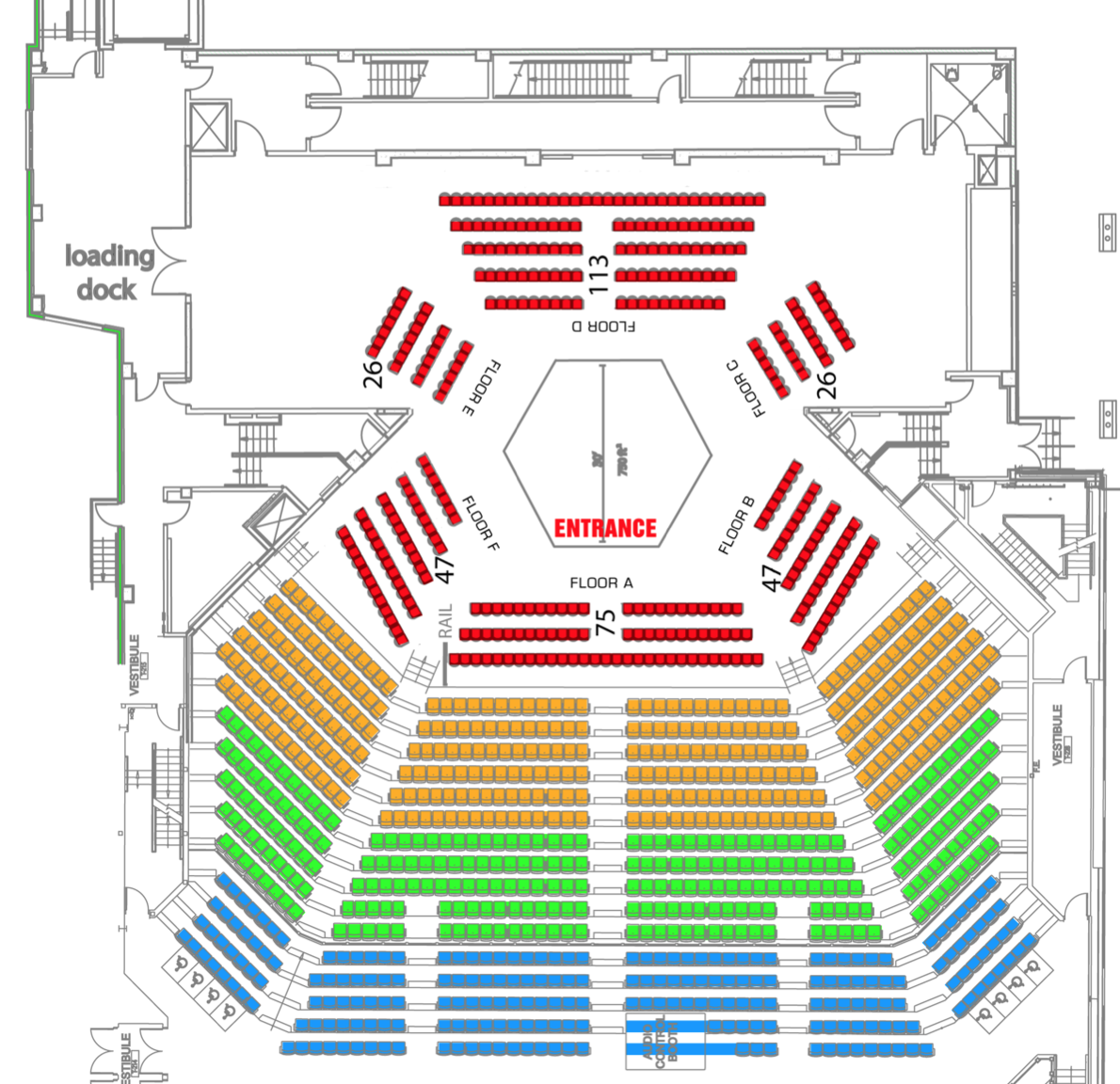 Casino nb concert seating chart 2017