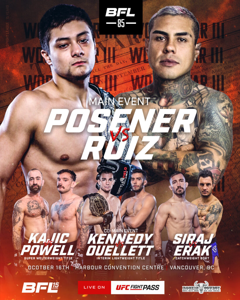 BFL | Battlefield Fight League | MMA BC, Canada