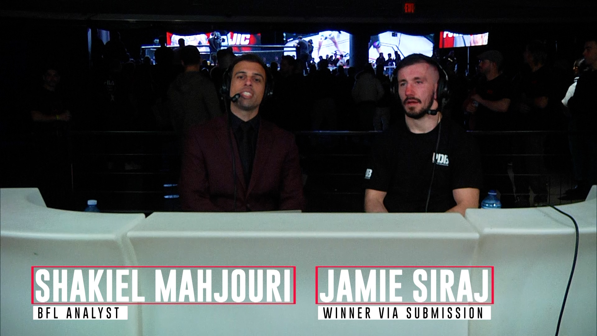 JAMIE SIRAJ POST-FIGHT INTERVIEW | BFL 85